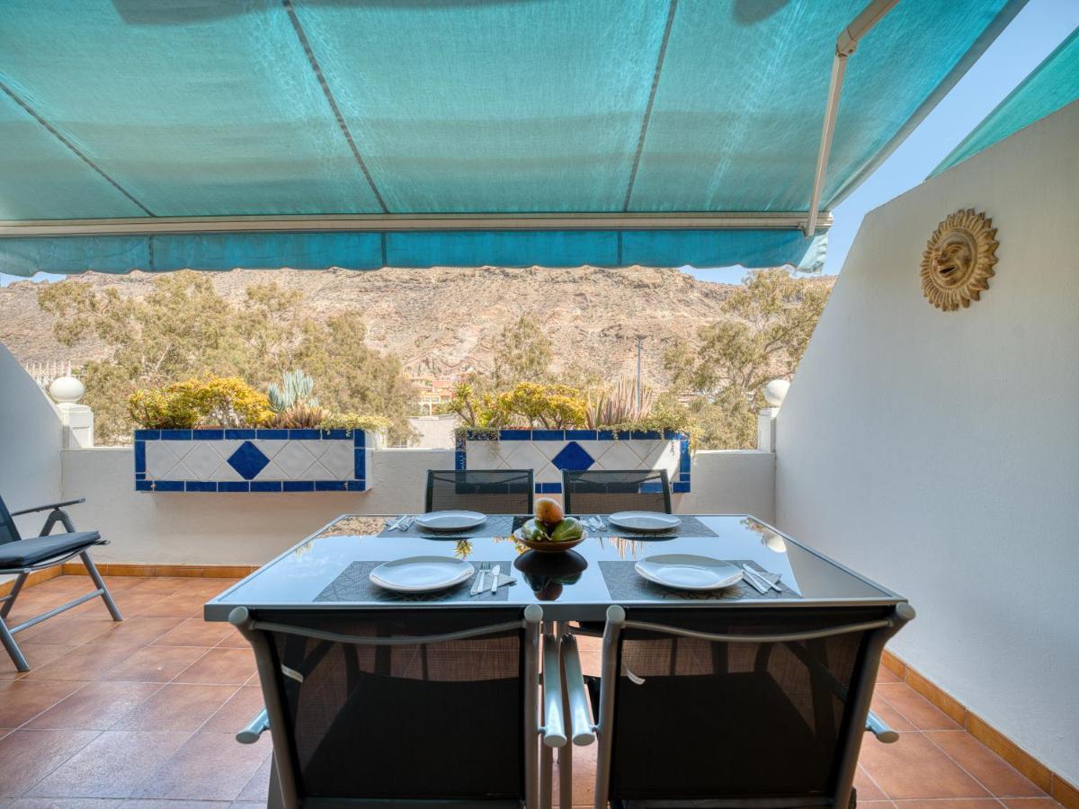Amarre Pool Apartment Puerto De Mogan Luaran gambar