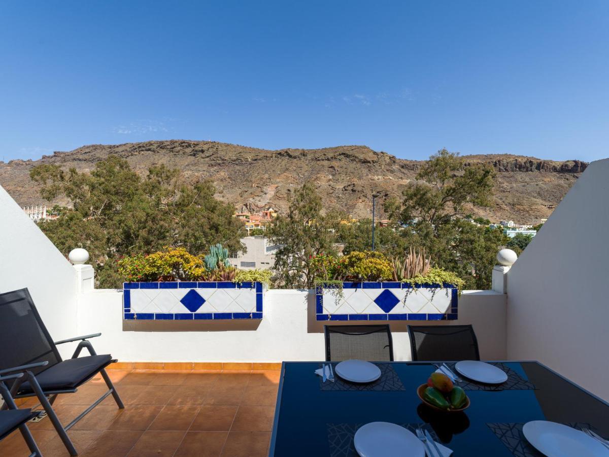 Amarre Pool Apartment Puerto De Mogan Luaran gambar
