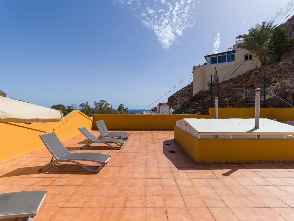 Amarre Pool Apartment Puerto De Mogan Luaran gambar