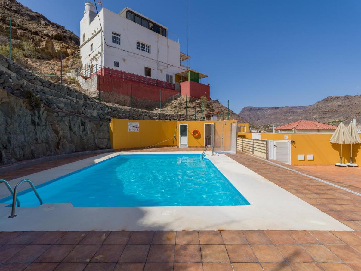Amarre Pool Apartment Puerto De Mogan Luaran gambar