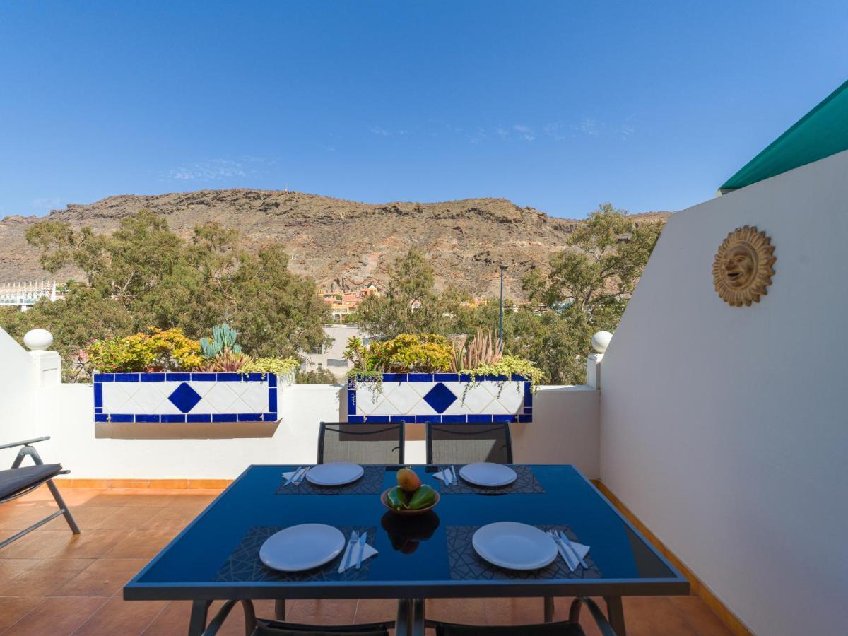 Amarre Pool Apartment Puerto De Mogan Luaran gambar