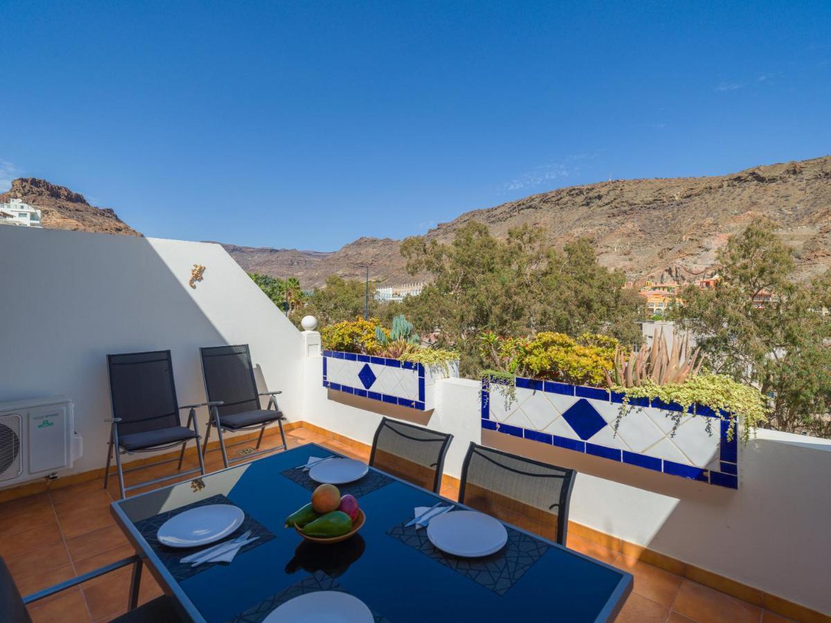 Amarre Pool Apartment Puerto De Mogan Luaran gambar