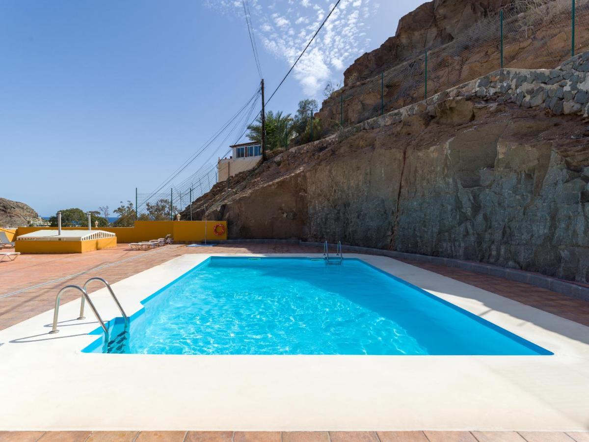 Amarre Pool Apartment Puerto De Mogan Luaran gambar