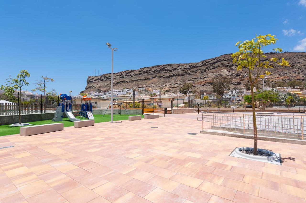 Amarre Pool Apartment Puerto De Mogan Luaran gambar