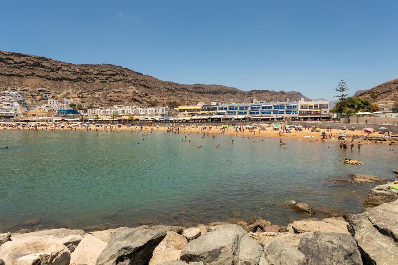 Amarre Pool Apartment Puerto De Mogan Luaran gambar