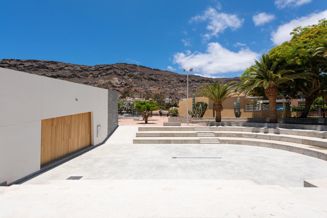 Amarre Pool Apartment Puerto De Mogan Luaran gambar