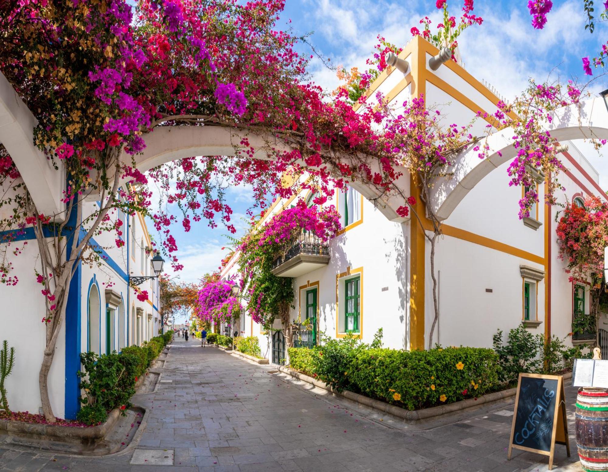Amarre Pool Apartment Puerto De Mogan Luaran gambar