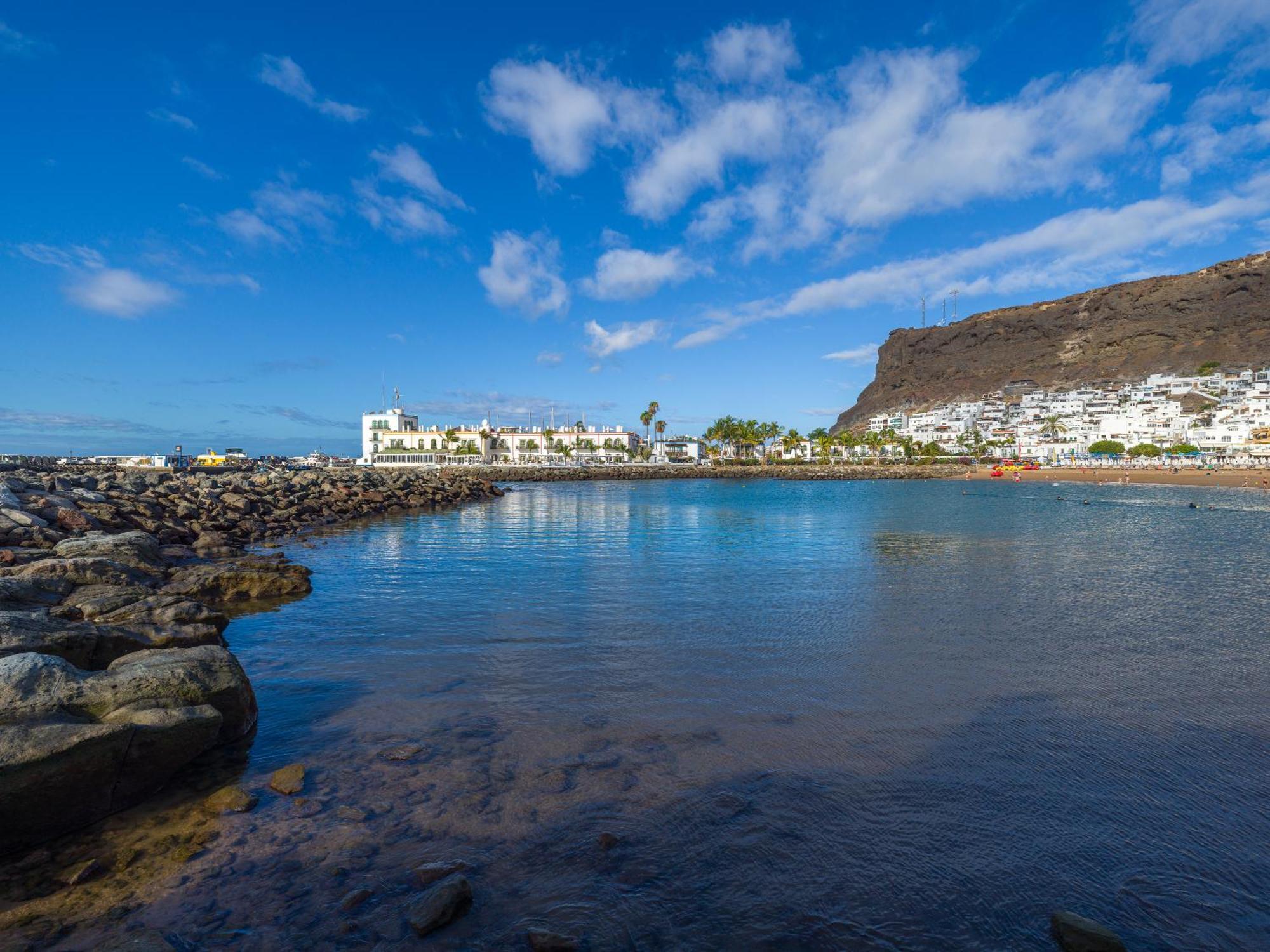 Amarre Pool Apartment Puerto De Mogan Luaran gambar