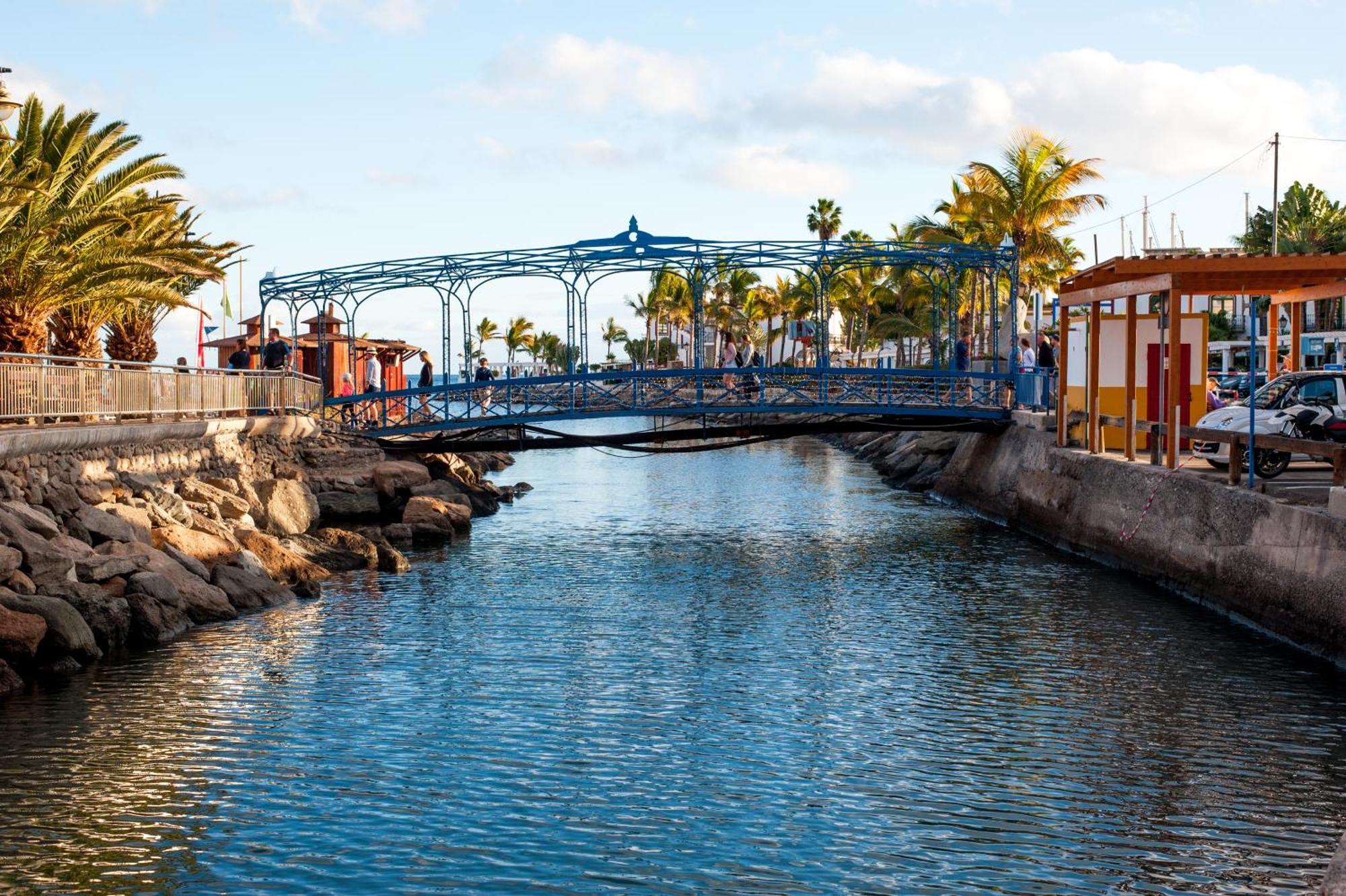 Amarre Pool Apartment Puerto De Mogan Luaran gambar