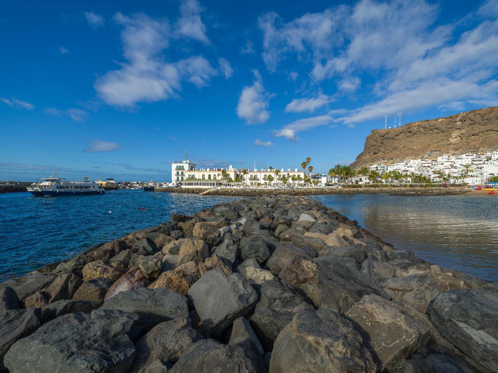 Amarre Pool Apartment Puerto De Mogan Luaran gambar